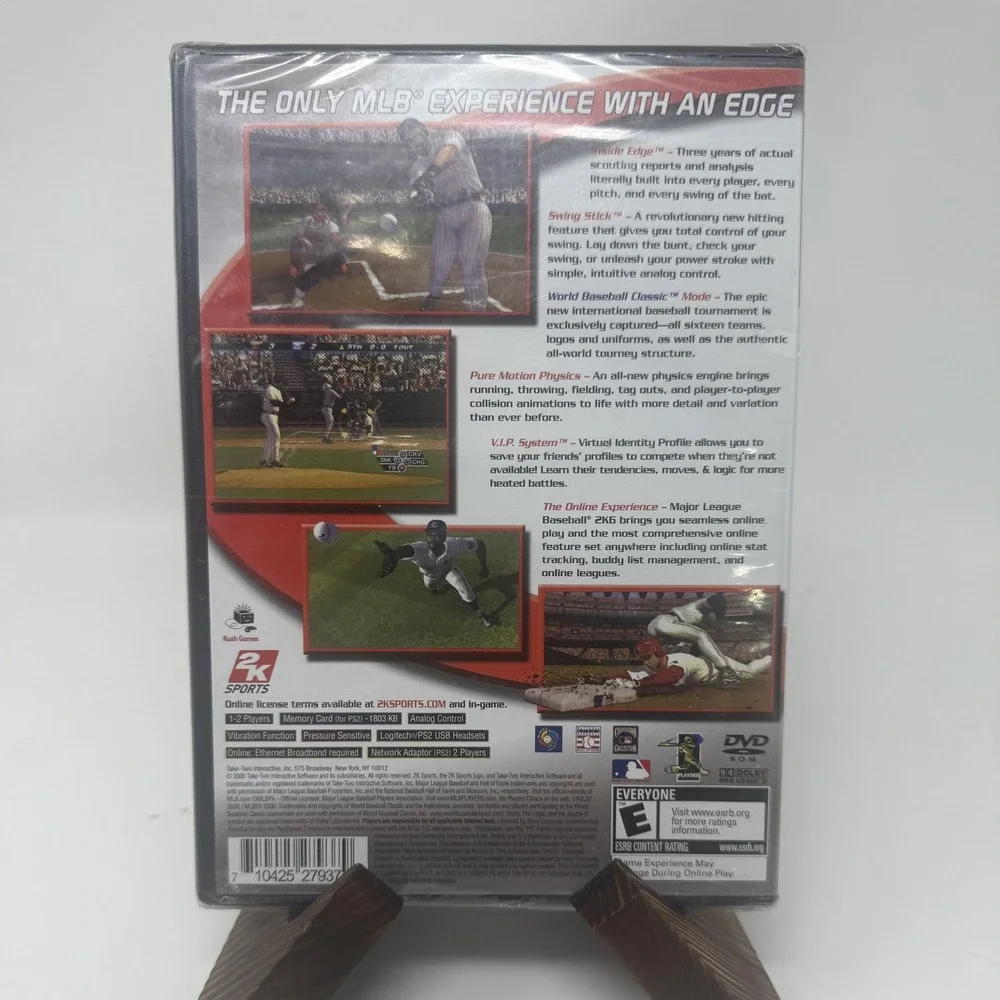 Major League Baseball 2K6 Sony PlayStation 2 PS2 Video Game MLB 2K Sports 2006